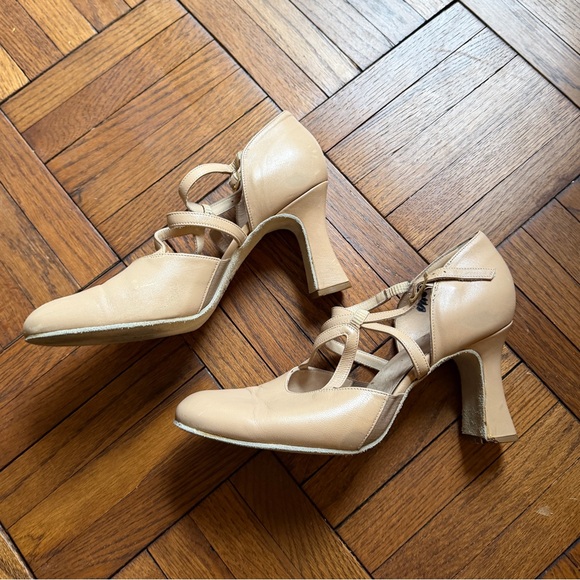 LaDuca Tan Character Dance Shoes